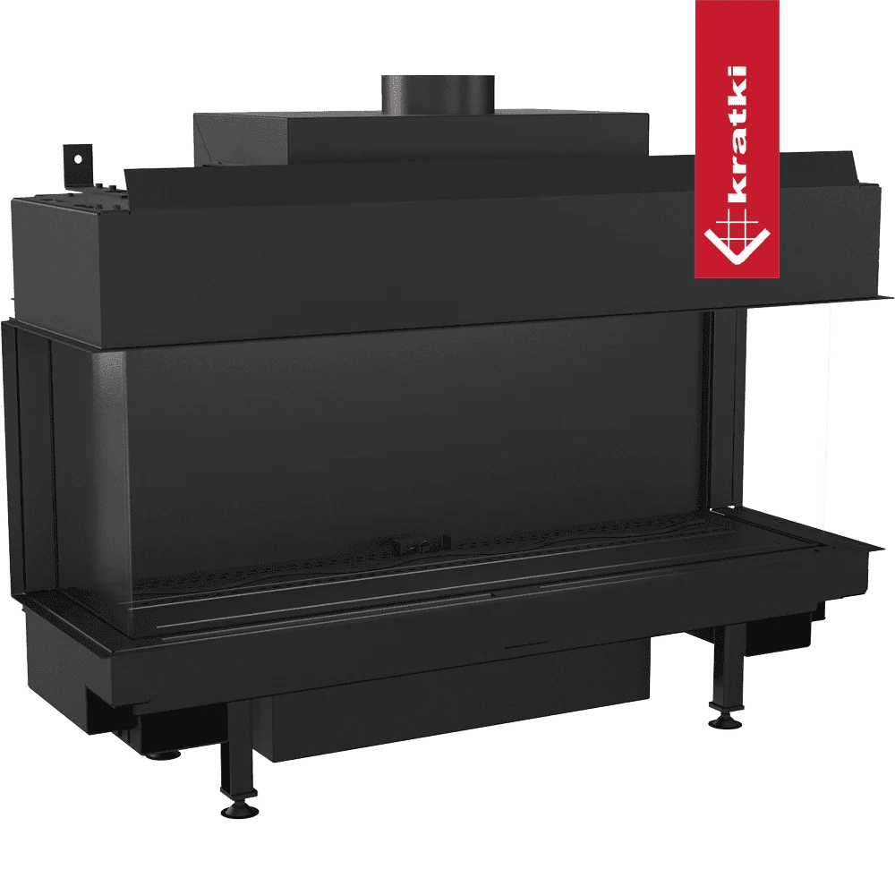 Leo 100 Triple-Glazing Natural Gas Fireplace Insert – 9kW - Image 5