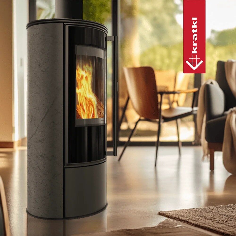Erik Wood Burning Steel Stove – 5.5 kW - Image 2