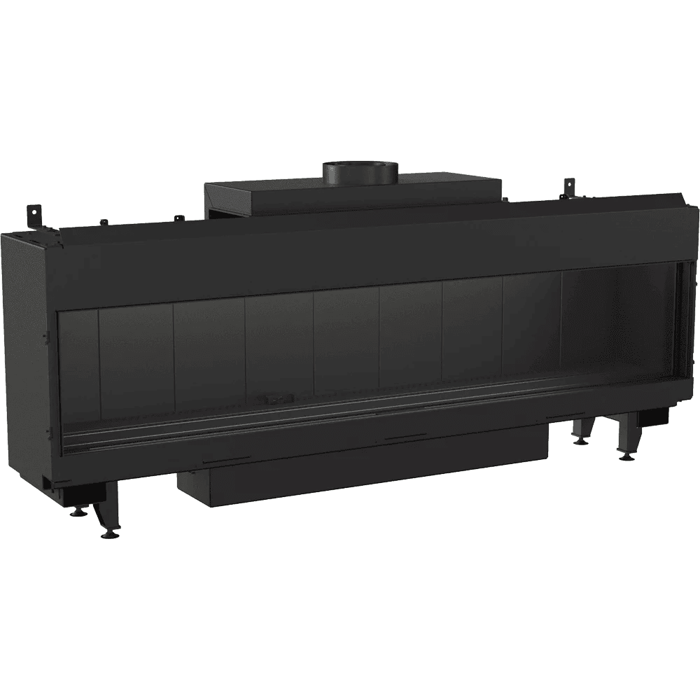 Leo 200 Front-Facing Natural Gas Fireplace Insert – 16kW