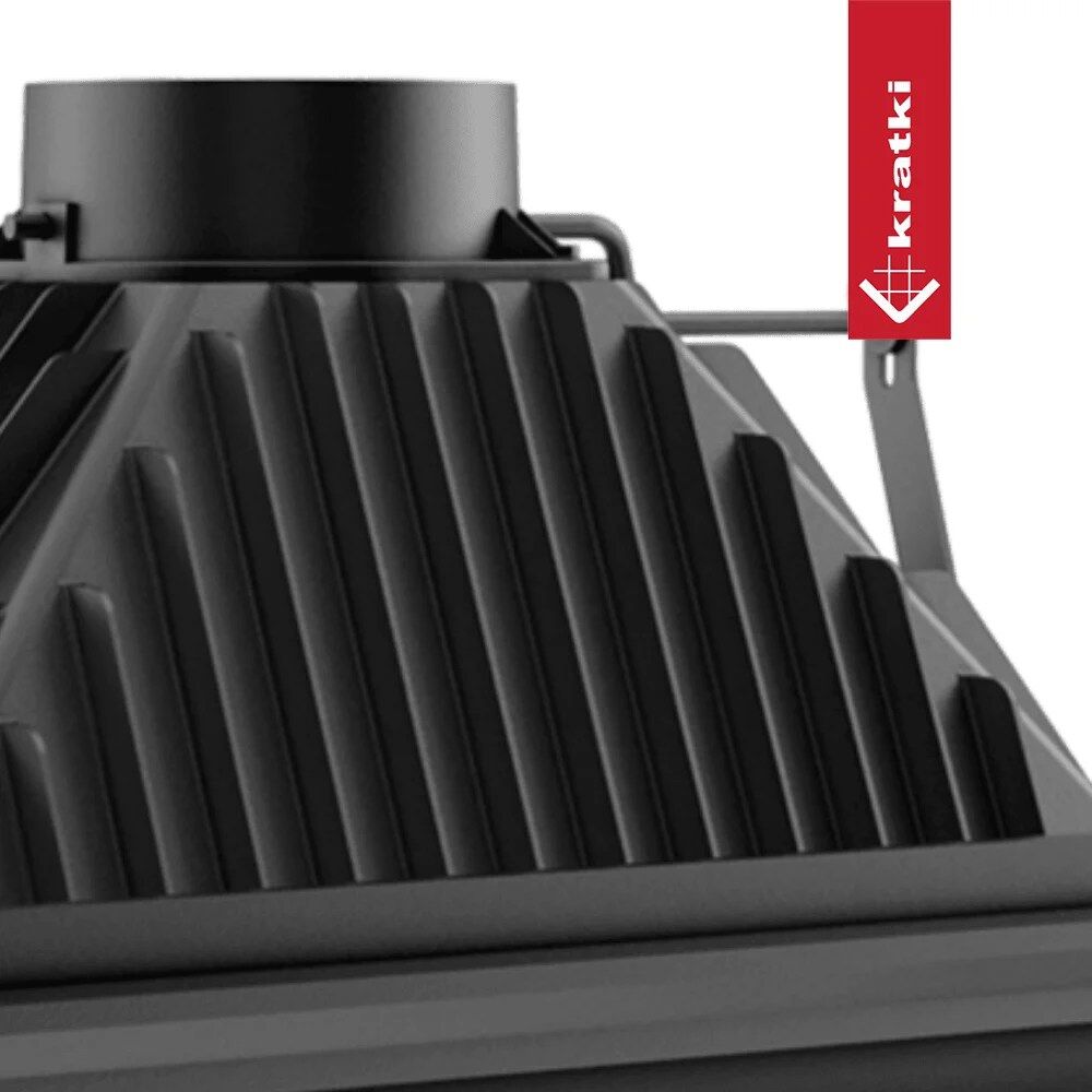 Maja Deco Wood Burning Fireplace Insert – 8kW - Image 2