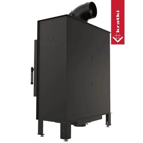 Lucy Slim Steel Fireplace – 10kW - Image 5